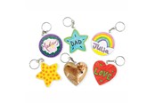 Arts & Crafts - Tilbehør - Colorations - Make Your Own Keychain Set of 12 - CHKEYCHN