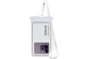 Mobil - Deksel og etui - Mobile Origin Waterproof Floating Case 6 -5" - white/black - DBL-WHT-BLK01