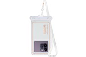 Mobil - Deksel og etui - Mobile Origin Waterproof Floating Case 6 -5" - white/orange - DBL-WHT-ORG01
