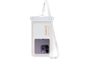 Mobil - Deksel og etui - Mobile Origin Waterproof Floating Case 6 -8" - white/orange - DBXL-WHT-ORG01