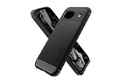Mobil - Deksel og etui - Spigen Rugged Armor - matte black - Google Pixel 8a - ACS07259