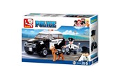 Byggesett - Sluban Police Car with Dog - M38-B0639