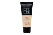 Sminke - Maybelline Fit Me Matte + Poreless Foundation - Ivory 105 30 ml - 3600531324483