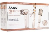Hårføner - Shark Hårføner - Flexstyle 3-in-1 Hair Dryer Hot Air Brush & Styler HD424EU - 1400 W - 0622356270595