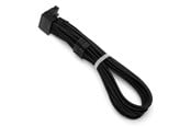 Strømkabel (intern) - DUTZO Sleeved PCI-E 12V-2x6 forlengerkabel - låse stiften ned - Svart - DSC-PE12V2X6-PD-30-BLK