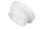 Ventilation - Duka Reduction Ø100-125 mm white - 127743
