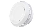 Ventilation - Duka Exhaust and intake valve Type 100 VRF Ø100 mm white - 130620