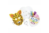 Leketøy - Colorations - Make and Decorate your own Cardboard Masks Set of 24 - CHCMASK