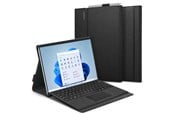 Nettbrett - Deksler og etui - Spigen Stand Folio - black - Microsoft Surface Pro 11/10/9/8 - ACS04207