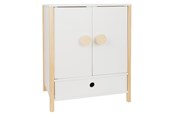 Dukker & Tilbehør - Small Foot - Wooden Dolls Wardrobe Little Button with Hangers 3dlg. - 11812