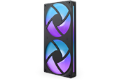Kabinettvifte - NZXT F240 RGB CORE UNIBODY - 240mm - Kabinettvifte - 120mm - Svart - 30 dBA - RF-U24HF-B1