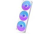 Kabinettvifte - NZXT F360 RGB CORE UNIBODY - 360mm - Kabinettvifte - Hvit - 30 dBA - RF-U36HF-W1