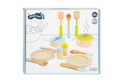 Treleker - Small Foot Wooden Cooking Utensils and Tableware Set 15dlg. - 11098
