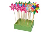 Leketøy - Small Foot - Windmill with Wooden Stick 28cm 24 pcs. - 6149