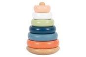 Babyleker - Small Foot - Wooden Stacking Tower Arctic 7 pcs. - 12444