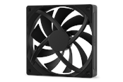 NZXT F120Q V2 Quiet Airflow - Kabinettvifte - 120mm - Svart - 25 dBA