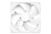 Kabinettvifte - NZXT F120P V2 - Static Pressure - Kabinettvifte - 120mm - Hvit - 30 dBA - RF-P12SF-W2