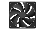 Kabinettvifte - NZXT F140P V2 - Static Pressure - Kabinettvifte - 140mm - Svart - 30 dBA - RF-P14SF-B2