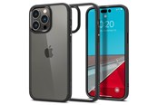 Mobil - Deksel og etui - Spigen Ultra Hybrid - matte black - iPhone 14 Pro - ACS04961