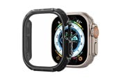 Smartklokke - Tilbehør - Spigen Tough Armor - black - Apple Watch Ultra 3/2/1 - ACS05457