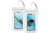 Mobil - Deksel og etui - Spigen Aqua Shield WaterProof Case A601 2 Pack - white - ACS06013