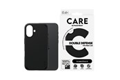 Mobil - Deksel og etui - CARE by PanzerGlass Case Feature Double Defence Black iPhone 16 - PANZER1333