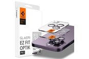Mobil - Beskyttelsesglass - Spigen Glass EZ Fit Optik Pro 2 Pack - deep purple - iPhone 14 Pro/iPhone 14 Pro Max - AGL05597
