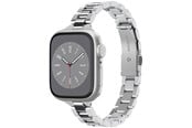 Smartklokke - Tilbehør - Spigen Modern Fit 316L Band - silver - Apple Watch 42mm/41mm/40mm/38mm - AMP06357