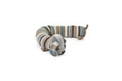 Babyleker - Smallstuff - Bed Animal Dog Multi Stiped - 70016-02