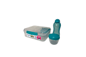 Kjøkkentilbehør - Sistema 1.65L Bento Lunch with 330ml Bottle - 81698