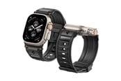 Smartklokke - Tilbehør - Spigen Rugged Ultra Band - matte black - Apple Watch 49mm/46mm/45mm/44mm - AMP07105