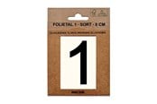 Postkasser - MEFA Foil number 1 Black - A13111