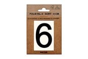 Postkasser - MEFA Foil number 6 Black - A13116