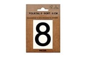 Postkasser - MEFA Foil number 8 Black - A13118