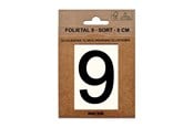 Postkasser - MEFA Foil number 9 Black - A13119