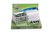 Figurer - Kids Globe Calf Hut with 2 Calves 1:32 - 571964