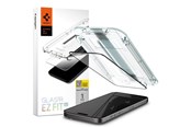 Mobil - Beskyttelsesglass - Spigen Glass tR EZ Fit HD 1 Pack - FC Black - iPhone 15 Pro Max - AGL06879