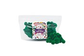 Arts & Crafts - Tilbehør - Colorations - Pom Poms Green 100pcs. - CHPOMGR