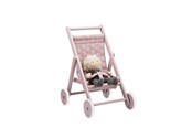 Dukker, Bamser & Utstyr - Smallstuff Doll Stroller - Powder - 51004-01