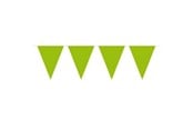 Leketøy - Folat BV Lime green bunting 10mtr. - 22616