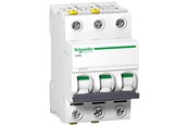 Komponenter for switchboxes og skap - Schneider Electric Acti9 iC60N 3P 25A Double terminal D-characteristic 6/10kA 230V Width 54mm - A9F05325