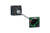 Komponenter for switchboxes og skap - Schneider Electric Extended rotary handle ComPacT NSX 100/160/250 black handle shaft length 185 to 600 mm IP55 - LV429338T