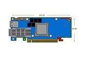 Nettverksadapter - NVIDIA BlueField-3 E-Series - network adapter 1 - 900-9D3D4-00EN-HA0