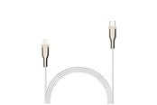 USB - FIXED METAL - USB-C <-> Lightning - 2m - Hvit - FIXDB-CL2-WH