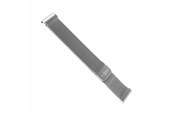 Smartklokke - Tilbehør - FIXED Mesh Strap for Smartwatch Universal 22 mm Silver - FIXMEST-22MM-SL