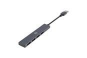 USB-hub - Tucano 4-in-1 USB Hub USB-hub - USB 3.0 - 4 porter - Grå - MA-HUB-USB-SG