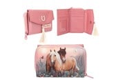 Skoleutstyr - Depesche Miss Melody Purse FLOWERS - 0412763