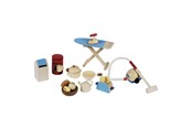 Dukker & Tilbehør - Goki Dollhouse Accessories 19 pcs. - 51939