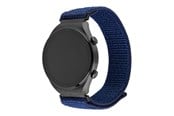 Smartklokke - Tilbehør - FIXED Nylon Strap for Smartwatch Univ. 20 mm Dark Blue - FIXNST2-20MM-DBL