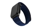 Smartklokke - Tilbehør - FIXED Nylon Strap for Apple Watch 42/44/45mm Dark Blue - FIXNST2-434-DBL